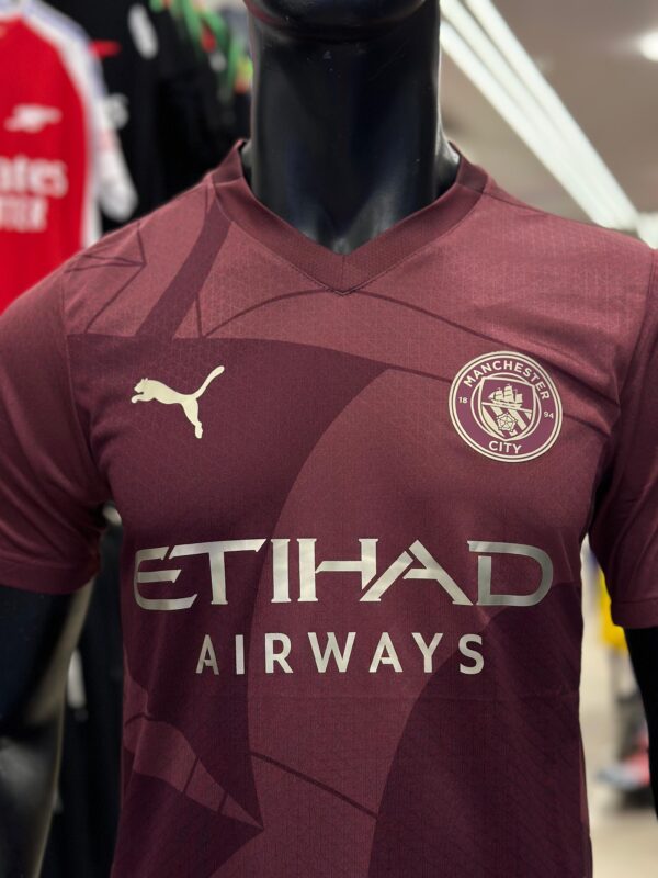 ⁦Manchester City Third Shirt Jersey 2024\25⁩ - الصورة ⁦4⁩