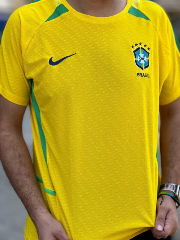 ⁦Brazil (Home) Jersey 2002⁩ - الصورة ⁦5⁩
